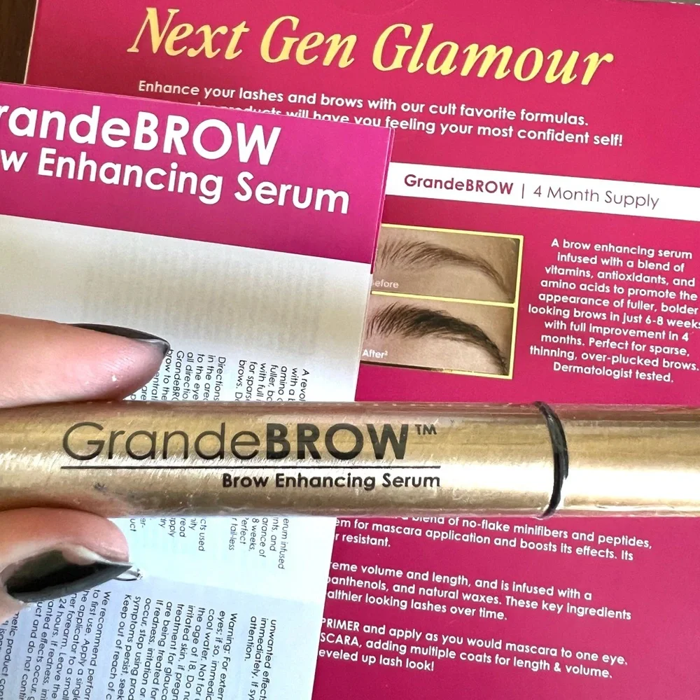 NEW Grande Brow 4 Month Supply Enhancing Serum 3ml